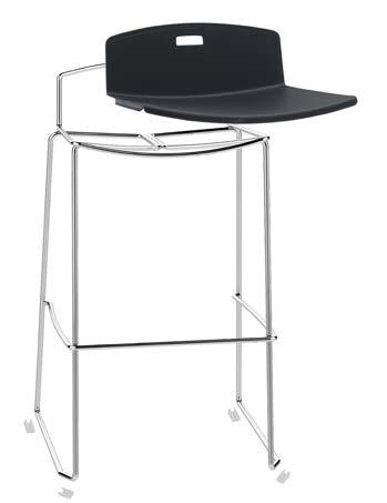 DUETTO Slide wire frame with arms DUETTO Wire high bar stool 04 04 DUETTO-TELAIO A SLITTA IN TONDINO D.11 CON BRACCIOLI + TAPPI DUETTO-SLIDE WIRE FRAME D.11 WITH ARMSM + CAPS 113410-047 21.70.006.