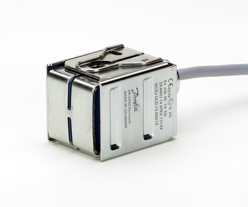Data sheet Solenoid coil for control in potentially explosive areas Type BZ BZ is a solenoid coil with ATEX / IECEx approval, applicable for zone 1 and 2 Ex environments.