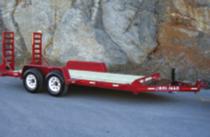 Models 7 Channel Main Frame 7 Channel Tongue 4 Cross Members For hauling heavier equipment, skid steers, tractors and just about anything on wheels, our EH Series equipment trailers range from 10,000