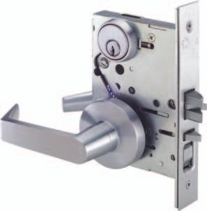 All lock bodies shall conform to Federal Specification FF-H-106 Type 86 and certified to all dimensional specifications of ANSI/BHMA A156.13-2002, Series 1000,.