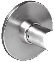 T-Zone / 11-Line Cylindrical Locks Specifications: For Doors 1 3 4 (44mm) thick door adjustable to 2 (51mm) standard, 1 3 8 (35mm) thick not available Backset 2 3 4 (70mm) standard Bearing Assembly