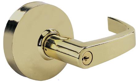 YALICENT00L (Yale) 8000K ENTRANCE Key locks and unlocks lever.