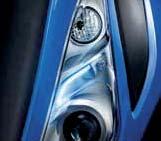 latest automotive sector innovations, such as LED lights. The all-new lighting offering features up to 20 LED lights.