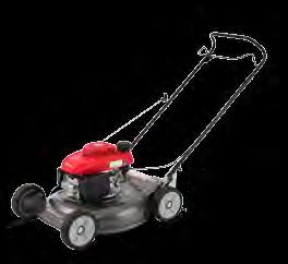 DOMESTIC RANGE HRU19K1/M1 PUSH MOWER Ideal for medium lawns and the residential user Added safety with Honda s Engine Brake Technology Reliable 4-Stroke GCV160 engine Rustproof aluminium 19" cutter