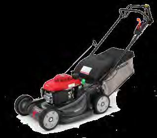 Twin Blade System for improved mulching performance 2 year warranty HRX217HZU ELECTRIC START Ideal for medium to large lawns and the residential user Added safety with Honda s Blade Brake Technology