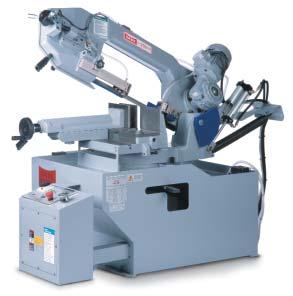 F ABRICATION Unique design makes this bandsaw a real problem solver and an exceptional value features Head down feed is gravity fed and controlled by way of an infinitely variable flow control valve.