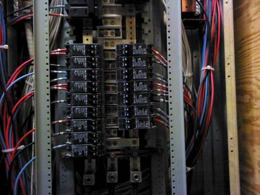 Panel A,120/208V, 225A Lower circuit breakers 20 A Actual Load CB # 44,Load= 18 A; Load %= 90 CB# 46, Load= 16 A; Load %= 80 CB# 48, Load= 16 A; Load %= 80