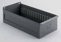 per 100 * Please specify: Clear for box shelves, Black for perforated flange shelves - same model number BIN DIVIDERS