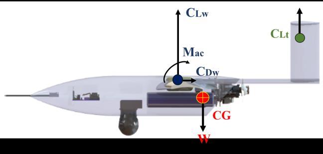 CONCEPTUAL AND AERODYNAMIC DESIGN OF A UAV FOR SUPERFICIAL VOLCANO MONITORING As well as the static margin (ST) = (15.3) %MAC and the neutral point (NP) = (45.3) %MAC were calculated.