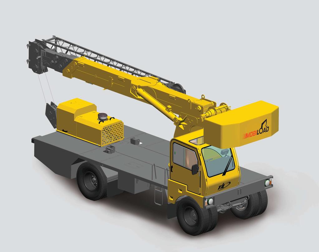 Product Guide A illustratio oly PICK N CARRY CRANE Features CAPACITY - 85% Ratig BOOM - 4 SECTION 6.5m to 17.
