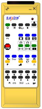 commands - Symbols for safety device, load simulator and lifting device Requires monitor or TV screen with full HD resolution mounted in portrait position as in the