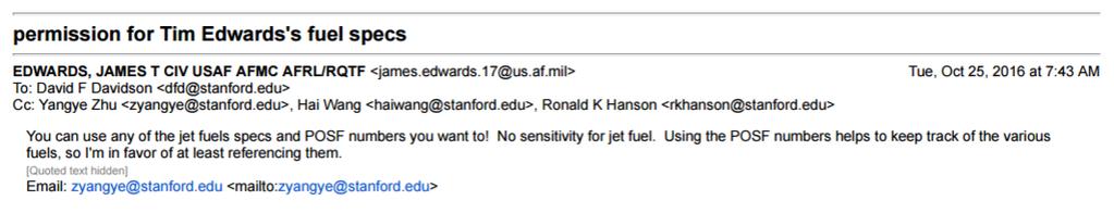 8.5 A5: Fuel Specifications Fuel specifications listed here of Category-A jet fuels, Category-C jet
