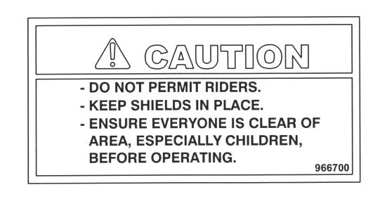 FINISHING MOWER SAFETY SIGNS 1 2