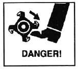 WARNING! Engine should be off before adjusting any controls. Extreme caution should be used when operating the tiller in the reverse direction.