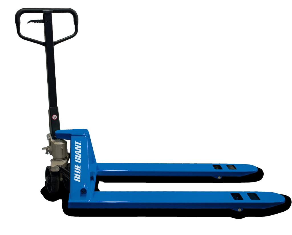 OPERATOR S MANUAL EPT-55 HAND PALLET TRUCK ACTUAL PRODUCT MAY NOT APPEAR EXACTLY AS