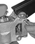 1) to attach axle pin (No. 2) 3. Put screw and nut at the end of roller chain (No. 5) into the slot of lever pad (No. 6) 4.
