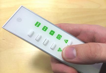 Remote Operation Control with a LightwaveRF controller or smartphone Press the on button on the controller, Smartphone or Web App once to switch the Plug-in Dimmer on (LED indicator will illuminate