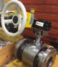 We can offer side entry, top entry and fully welded ball valves both