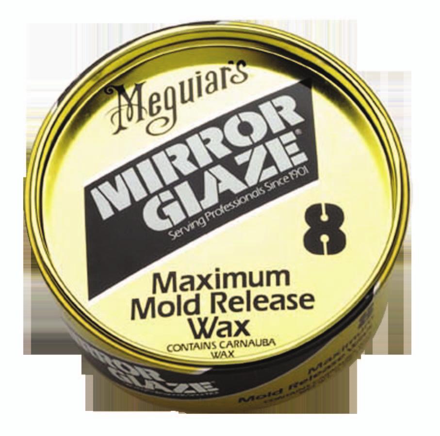 to ensure complete compatibility with all Meguiar s Mold Release Waxes Apply with a rotary buffer and Meguiar s Softbuff W8000 polishing pad Provides the maximum number of releases per wax