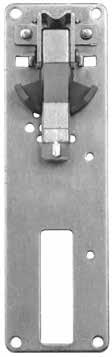 ACCESSORIES Back Plate Assemblies BP103 Back plate assembly for 100, R100, FL100 and FLR100 Devices to convert to Night Latch (03) function.