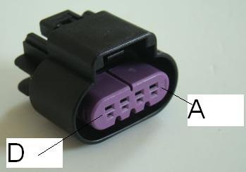 COINED AREA SLIT IN RECTANGULAR IPIN CAN OPEN Figure 1-1 Rectangular pin Current Sensor Connector J17