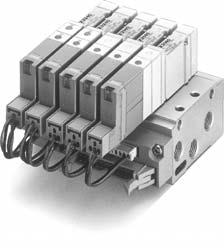 stations Q lso vailable ase mounted bar manifolds with plug in wiring connections. Type and.