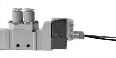 valve connecting cables are unique to SX. Select according to valve type, single solenoid ( pin) or double solenoid ( pin) types differ, also positive common and negative common types.