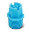 pattern Optional removable strainer Use 12687 strainer for H-1/4VV VeeJet nozzles Kynar VeeJet s As the liquid exits through the sharp V shape cut of the orifice, it forms into a flat spray pattern.