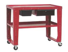 SERVICE / TABLE CARTS ENGINE & TRANSMISSION TEAR DOWN CART Part No: TL21305 Capacity: 500lbs Table-Top Size: 48 x 28 Adjustable