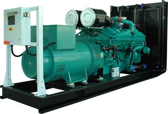 Powered by Cummins K38 Series Genset Standby Power :820KW Basic Characteristics of Diesel Generator Set All series powered by the Cummins engine, modern technique, dependable performance,high