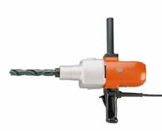DRILLING HAND DRILLS - ELECTRIC Robust and durable FEIN drills, able to handle heavy loads. BOP hand drills feature a powerful barrel design, metal gear heads and fast-acting keyless 3-jaw chucks.