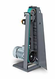 GRIT GKS GRIT GKS SINGLE-PHASE BELT GRINDER Low space requirement - ideal for repair shops or smaller work areas Compact and effiecient, the GKS 75 product line is the ideal solution for those who