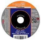 FEIN ABRASIVES GRINDING WHEELS FEIN FLASHGRIND Superior Performance Grinding Wheels SP INOX for stainless steel, steel and non-ferrous metals.