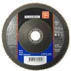 FEIN ABRASIVES FLAP DISCS FEIN FLASHDISC UP - ZIRCONIA/CERAMIC Trimable ORANGE plastic-backed flap discs, zirconia-ceramic 7/8 bore. Only available in Type 27 NEW!