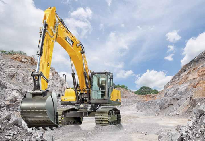 hydraulic excavator SY335C Components hydraulic excavator SY335C maintenance Top PerformeR in all conditions. A STRUCTURE THAT KEEPS ALL PROMISES.