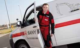 SANY Germany understands the importance of an excellent After Sales Support to the customer, the organization is committed to minimize down-time and