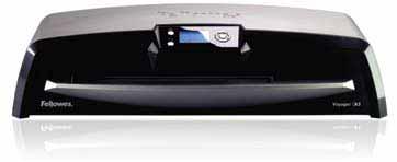 Fellowes offer laminators with 2 different sizes of entry as shown by the icons below. The wider the throat the more flexibility there is to laminate different sized documents.