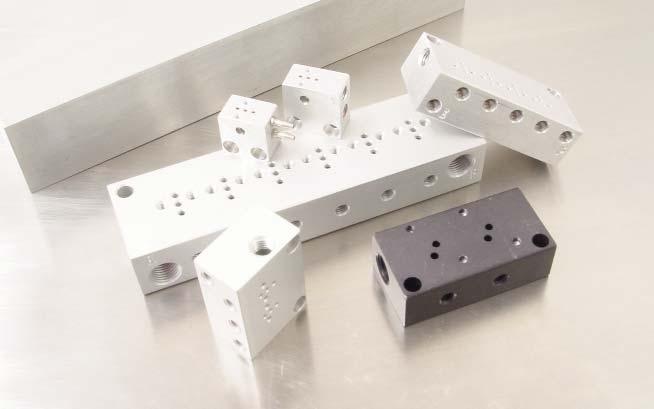 Bases For use with Pneumadyne Solenoid Valves Pneumadyne manifolds are a compact, cost effective solution for mounting multiple solenoid valves.