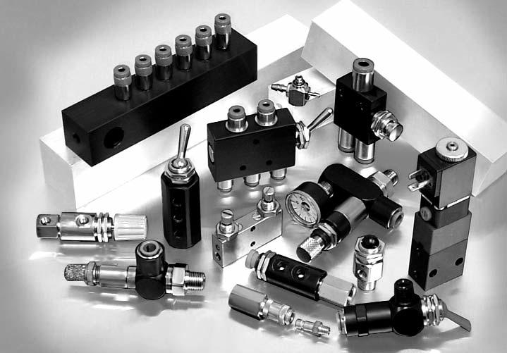 Pneumadyne manufactures a full line of miniature pneumatic componentscontact our customer service department or the authorized Pneumadyne distributor in your area.