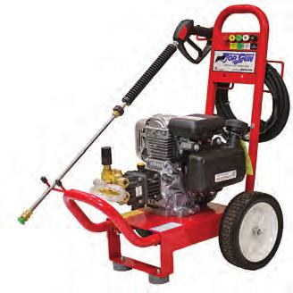 Commercial Cold Water, Gas Powered Pressure Washers with Honda s PC160RB-2529BXD / PC190RB-2529BXD Specs PSI Rating (Pump) Water Flow Pump Features 2900 PSI 2.