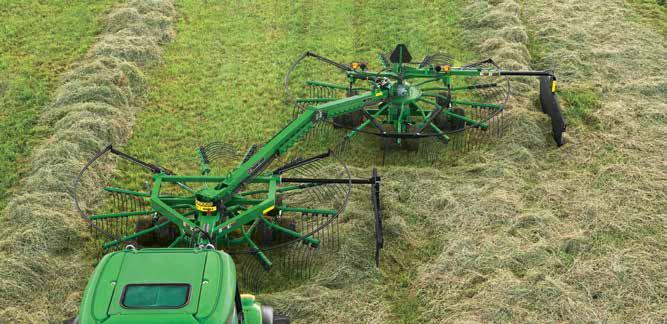 Quality Hay Demands Quality Hay Rakes RR2109 & RR2211 For smaller hay operations, a RR2109 or RR2211 is tough to beat.