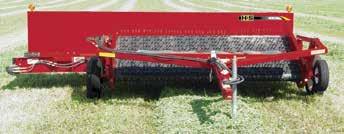 70 X 8 PICKUP WIDTH 9' REPLACEABLE THREE PRONG PLASTIC TEETH CROSS CONVEYOR WIDTH 42" TRACTOR SIZE & HYDRAULIC CAPACITY REQUIRED STANDARD UNIT TRACTOR SIZE & HYDRAULIC CAPACITY REQUIRED W/SELF