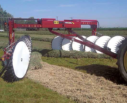 HDII RAKE 4 sizes to choose from! 17, 18, 19 or 20 wheels The HDII rake features rake beams with a variable adjustment to set the rake wheels straight or in a tilted setting up to 10º.