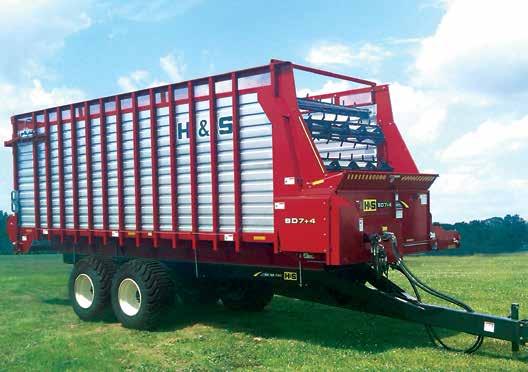 SUPER DUTY FORAGE BOXES SUPER DUTY forage Boxes are available with PTO drive, hydraulic drive, or electric-over-hydraulic cab controls SUPER DUTY FORAGE BOX FRAMES feature heavy 5 channel cross