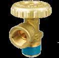 These valves are equipped with an excess flow limiter with different settings.