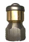 Stainless Drilled Sewer Cleaning Nozzles General cleaning nozzle