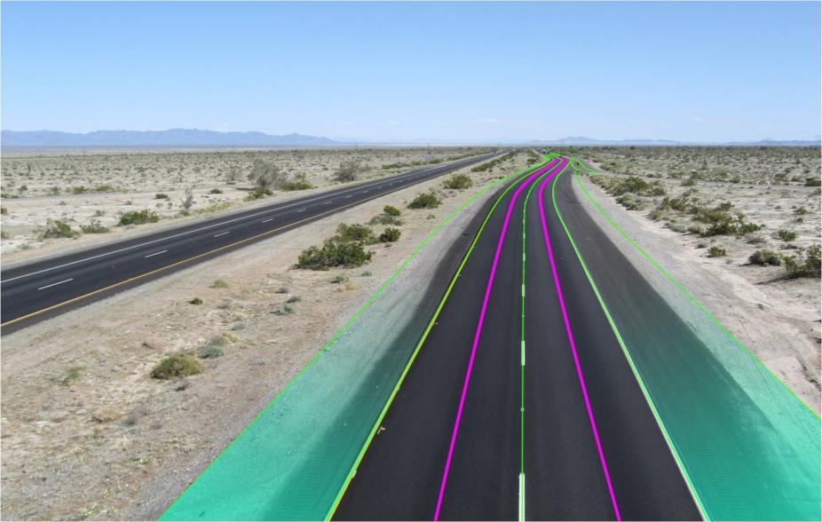 Automated Highway Creation Lane Split