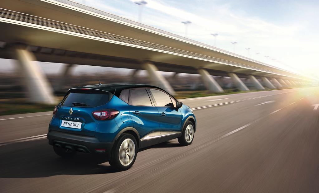 Urban Crossover Start celebrating! The Renault CAPTUR, Europe s best selling crossover in its segment, has had a makeover.