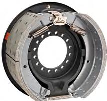 Mechanical brakes Available sizes: Ø 115-500 mm Braking torques: 200-40 000 Nm Actuation system: pneumatic or hydraulic Wedge-actuated brake Cam-actuated brake Wedge-actuated brakes Wedge-actuated