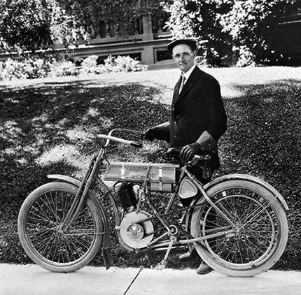 Harley-Davidson Motor Company Bill graduated from college in 1907. Harley- Davidson also became a company that year. The men all worked for the company.